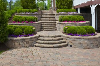 Masonry Step Installation in Upper Saddle River, New Jersey